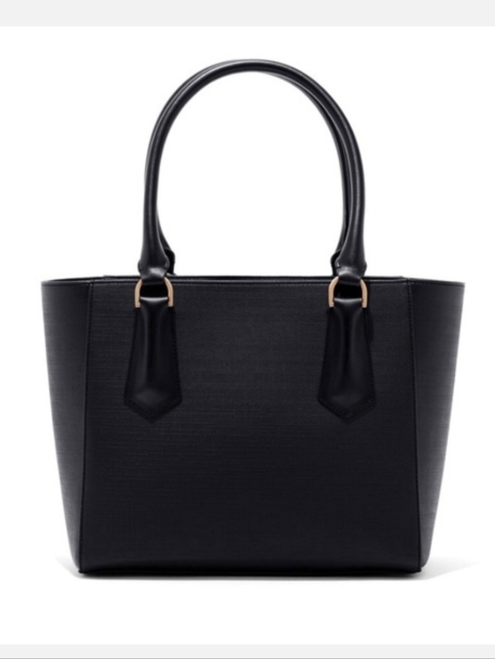 DAGNE DOVER SIGNATURE MIDI TOTE BLACK